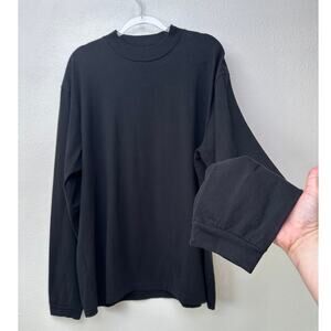 John Elliott LS University Tee Black Long Sleeve Men’s L